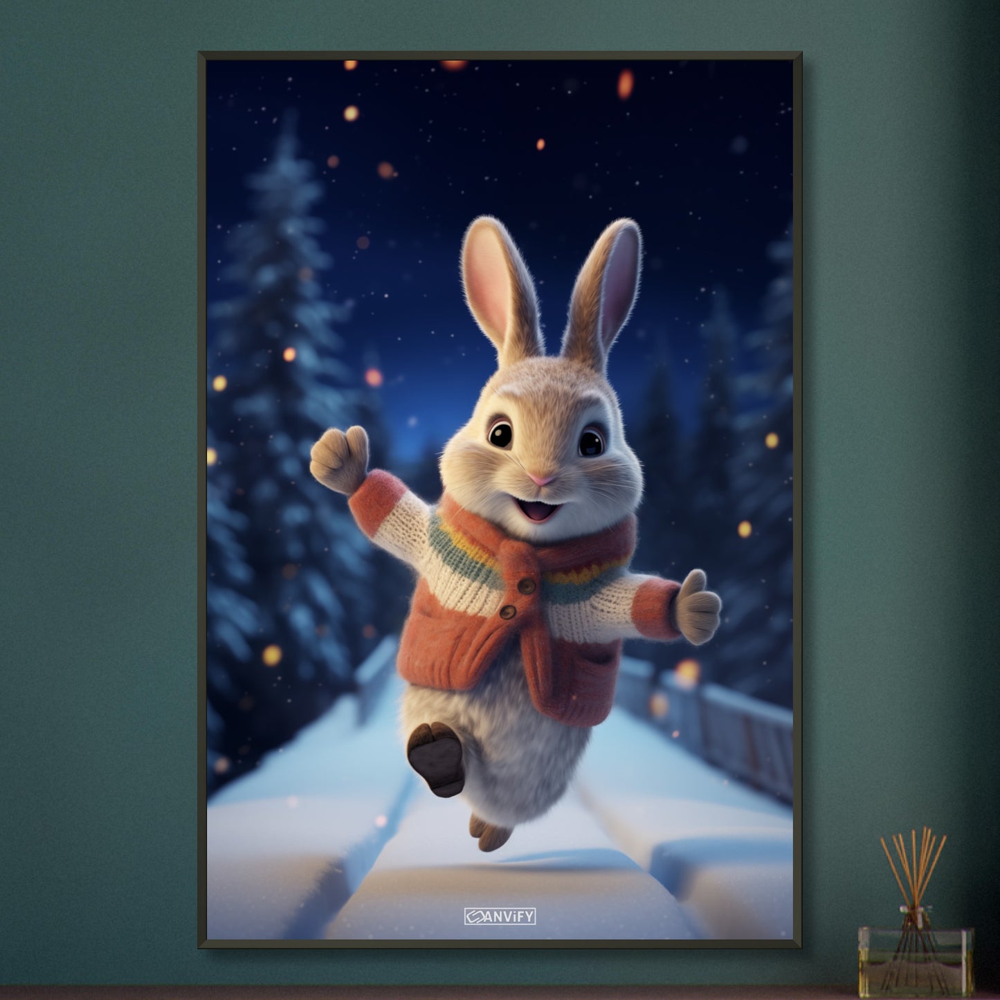 Happy Rabbit Skippy