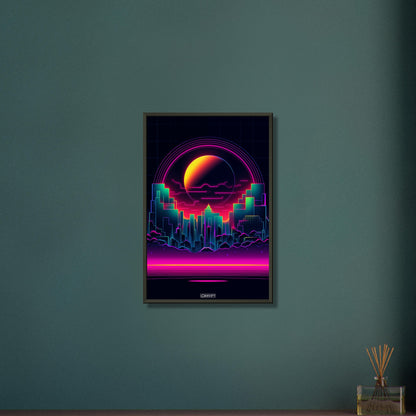 Cityscape Moonbeam Mirage