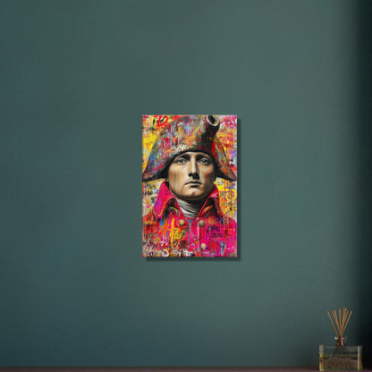 Napoleon im Pop Art Stil auf einer Leinwand