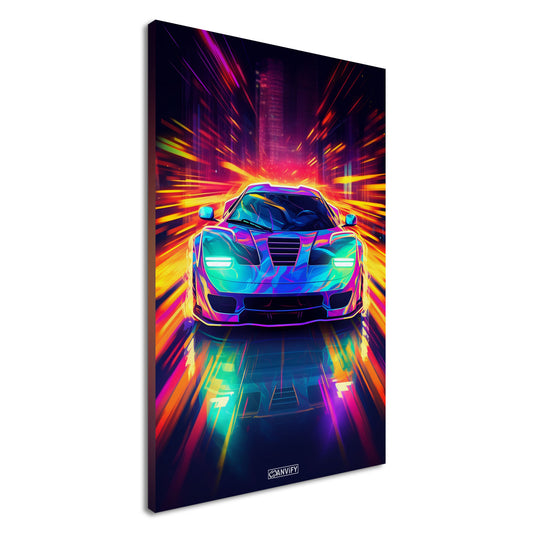 Neon Hypercar Pulsar