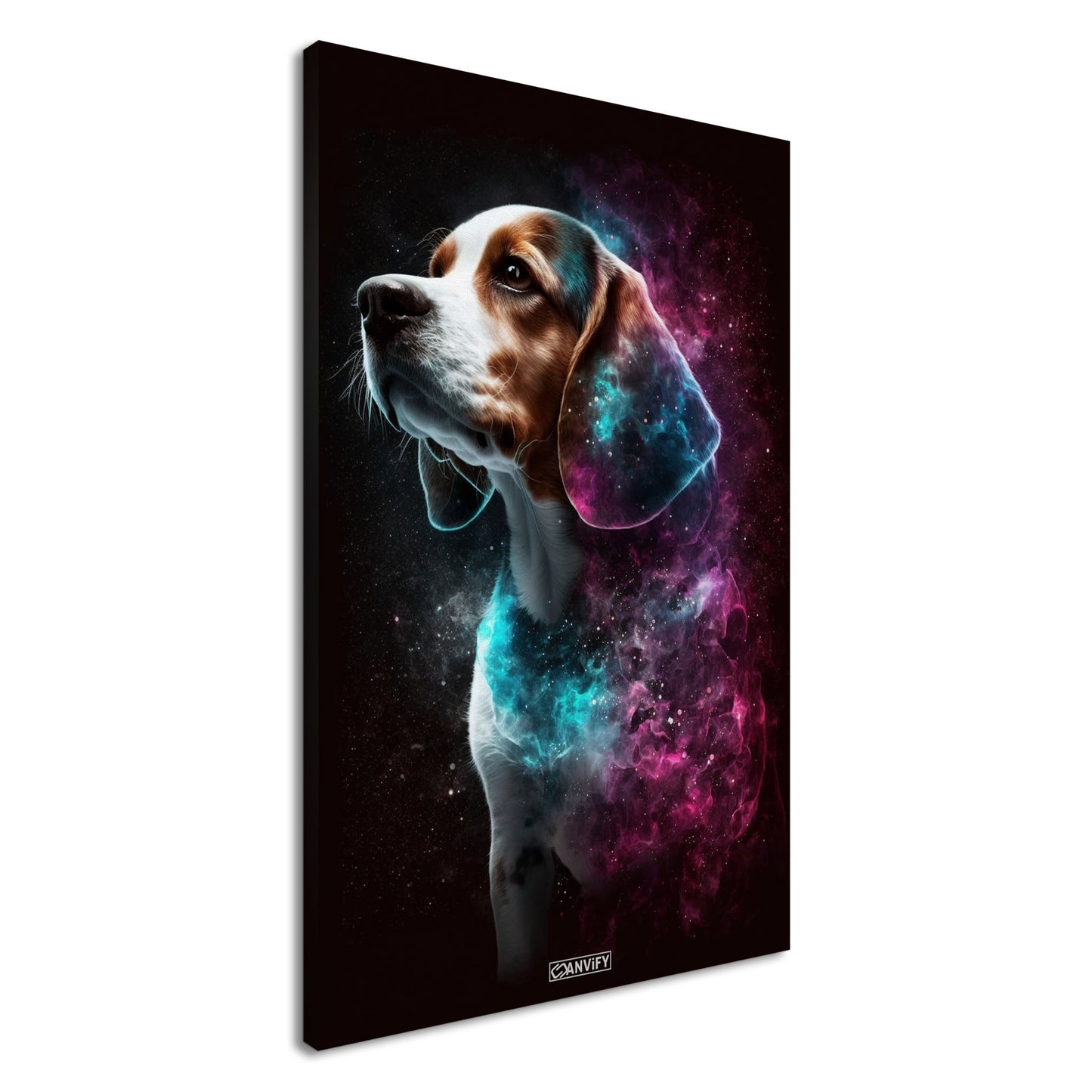 Nebula Beagle Portrait