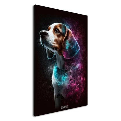 Nebula Beagle Portrait