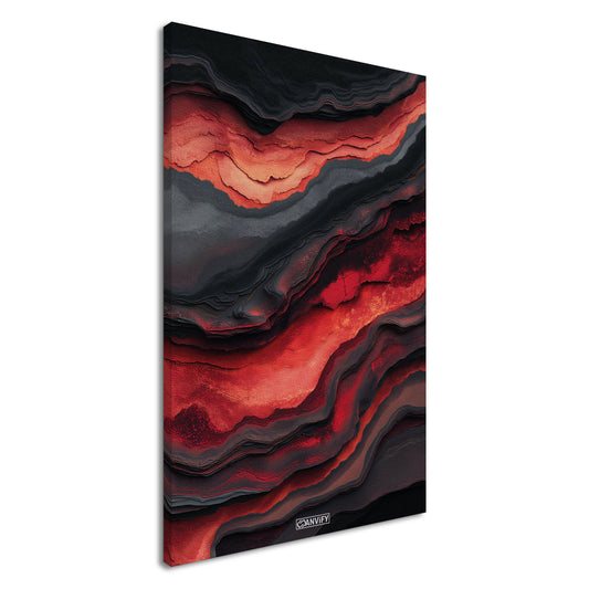 Fluid Art Volcano