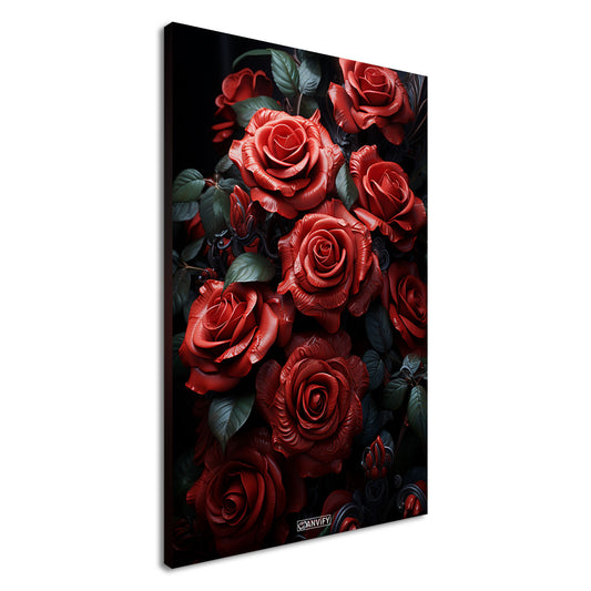 Red Rose Bush