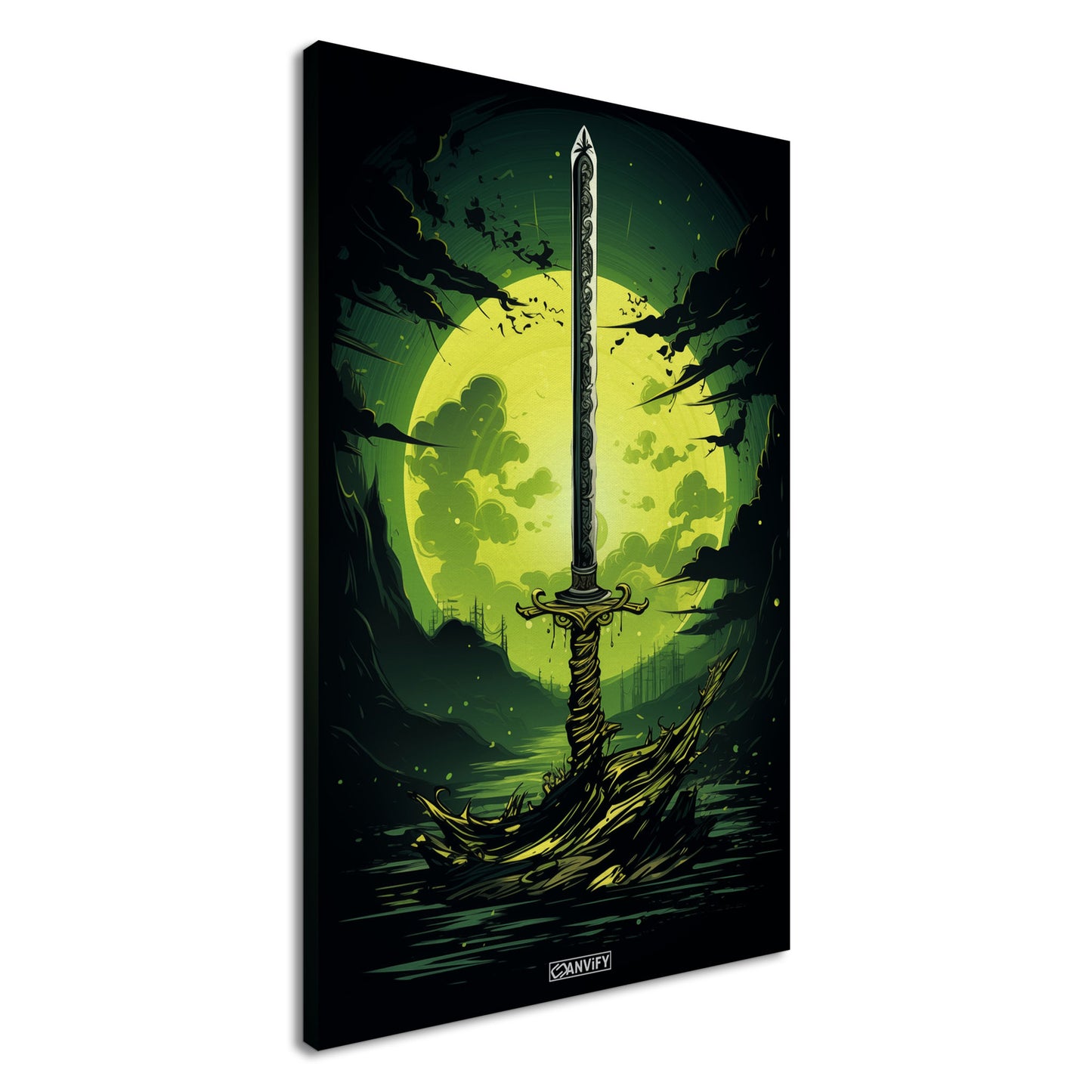 Infested Jade Katana